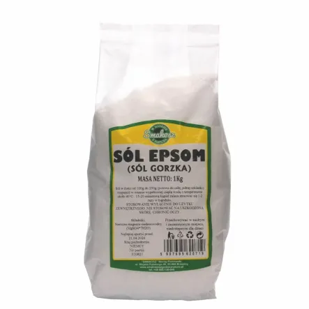 Sól Epsom Sól Gorzka 1 kg - Smakosz