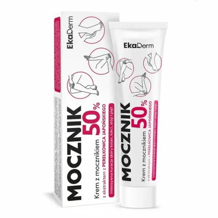Krem z Mocznikiem 50% z Perełkowcem Japońskim Intensywna Pielęgnacja 30 ml - EkaDerm