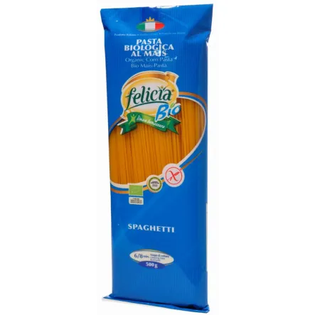Makaron Kukurydziano-Ryżowy Spaghetti Bio 500 g - Felicia