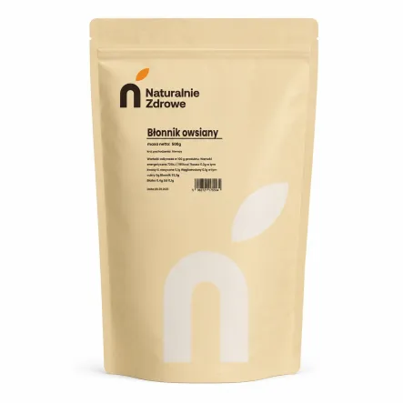 Błonnik Owsiany 500 g - Naturalnie Zdrowe