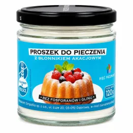 Proszek do Pieczenia z Błonnikiem Akacjowym Bezglutenowy 120 g - Pięć Przemian