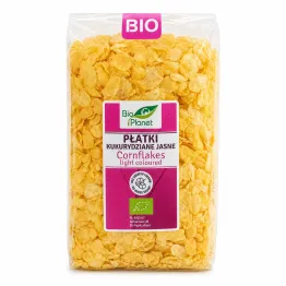 Płatki Kukurydziane Jasne Bez Dodatku Cukru Bio 250 g - Bio Planet - Płatki Śniadaniowe Eko