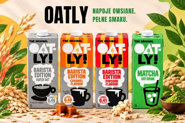 Poznaj napoje i produkty owsiane marki Oatly