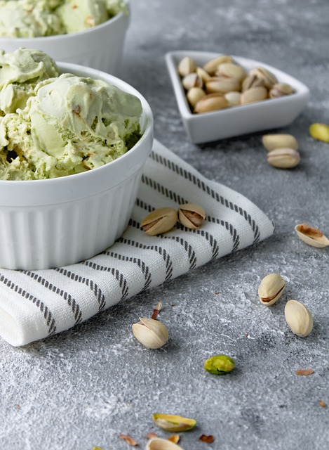 domowe lody pistacjowe lody pistacjowe domowe